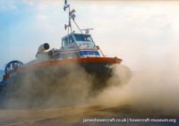 AP1-88 hovercraft promotional day by BHC -  (credit: The <a href='http://www.hovercraft-museum.org/' target='_blank'>Hovercraft Museum Trust</a>).